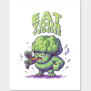 Just Eat Your Veggies Posters and Art